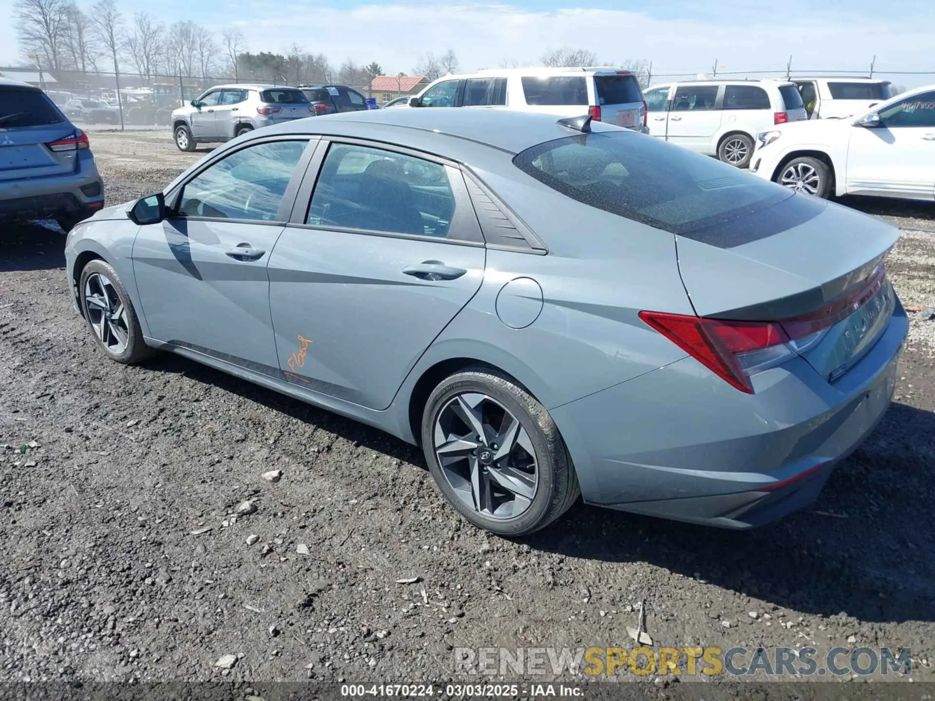 3 Фотография поврежденного автомобиля KMHLS4AG1PU444965 HYUNDAI ELANTRA 2023