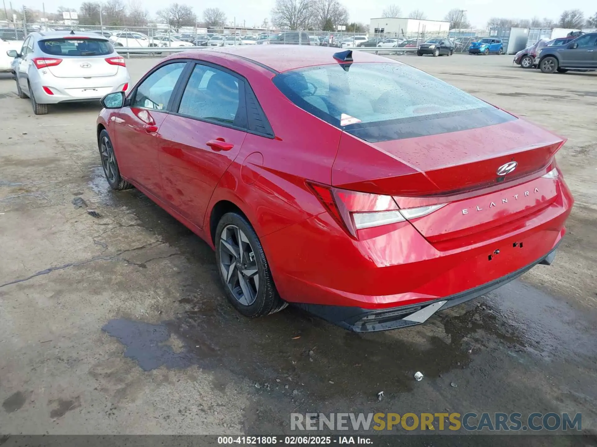 3 Photograph of a damaged car KMHLS4AG1PU452287 HYUNDAI ELANTRA 2023