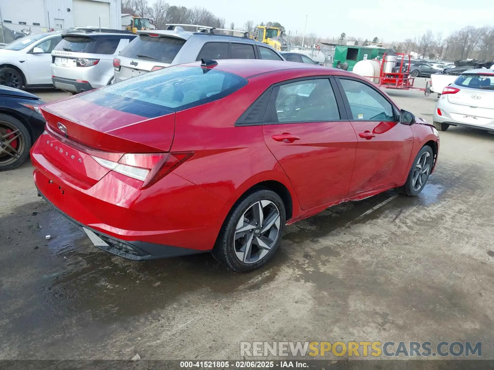 4 Photograph of a damaged car KMHLS4AG1PU452287 HYUNDAI ELANTRA 2023