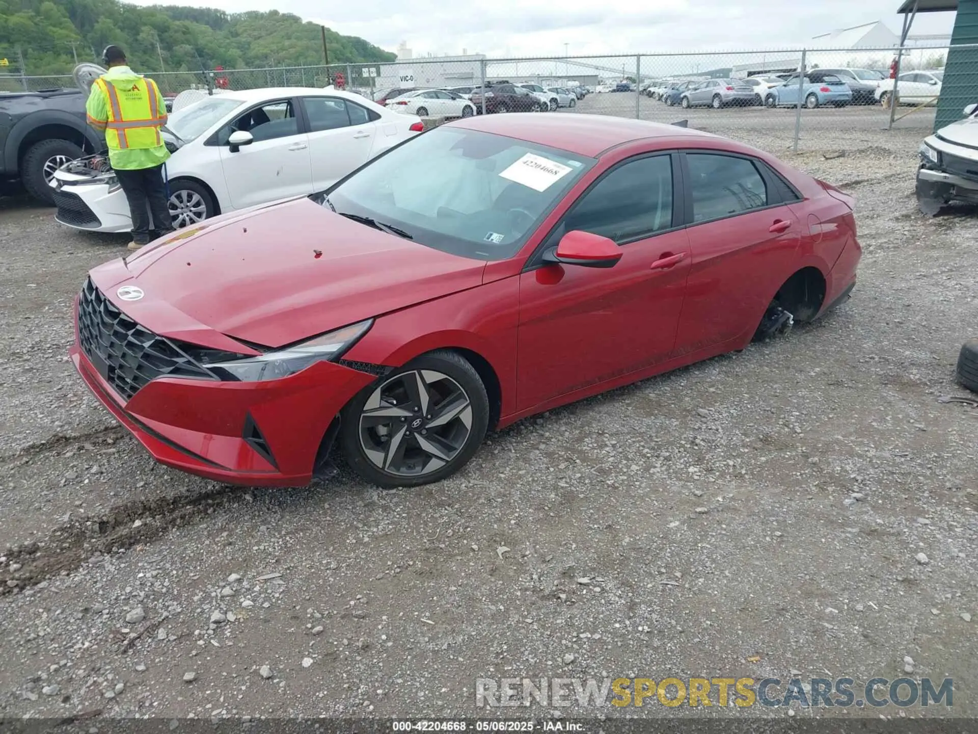 2 Photograph of a damaged car KMHLS4AG1PU459241 HYUNDAI ELANTRA 2023