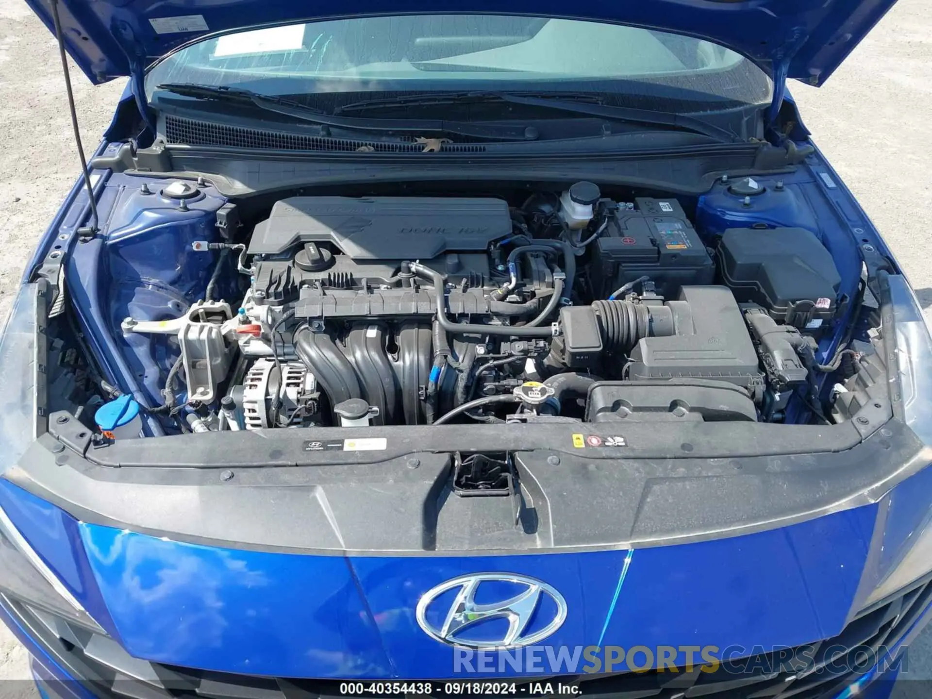 10 Photograph of a damaged car KMHLS4AG1PU476668 HYUNDAI ELANTRA 2023