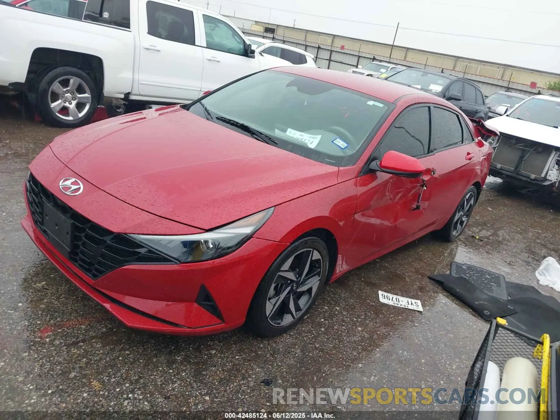2 Photograph of a damaged car KMHLS4AG1PU513654 HYUNDAI ELANTRA 2023