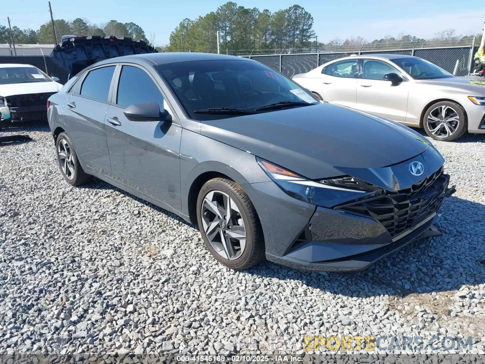 1 Photograph of a damaged car KMHLS4AG1PU567889 HYUNDAI ELANTRA 2023