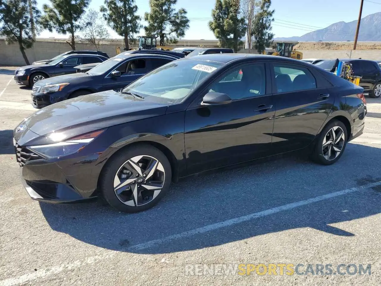 1 Photograph of a damaged car KMHLS4AG1PU591772 HYUNDAI ELANTRA 2023