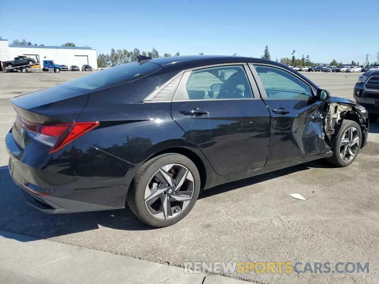 3 Photograph of a damaged car KMHLS4AG1PU591772 HYUNDAI ELANTRA 2023