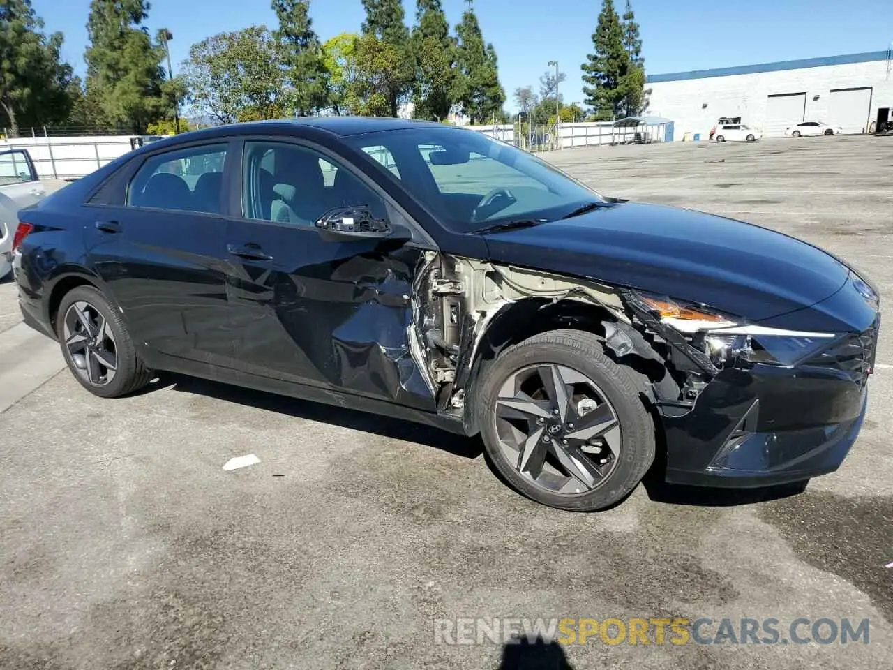 4 Photograph of a damaged car KMHLS4AG1PU591772 HYUNDAI ELANTRA 2023