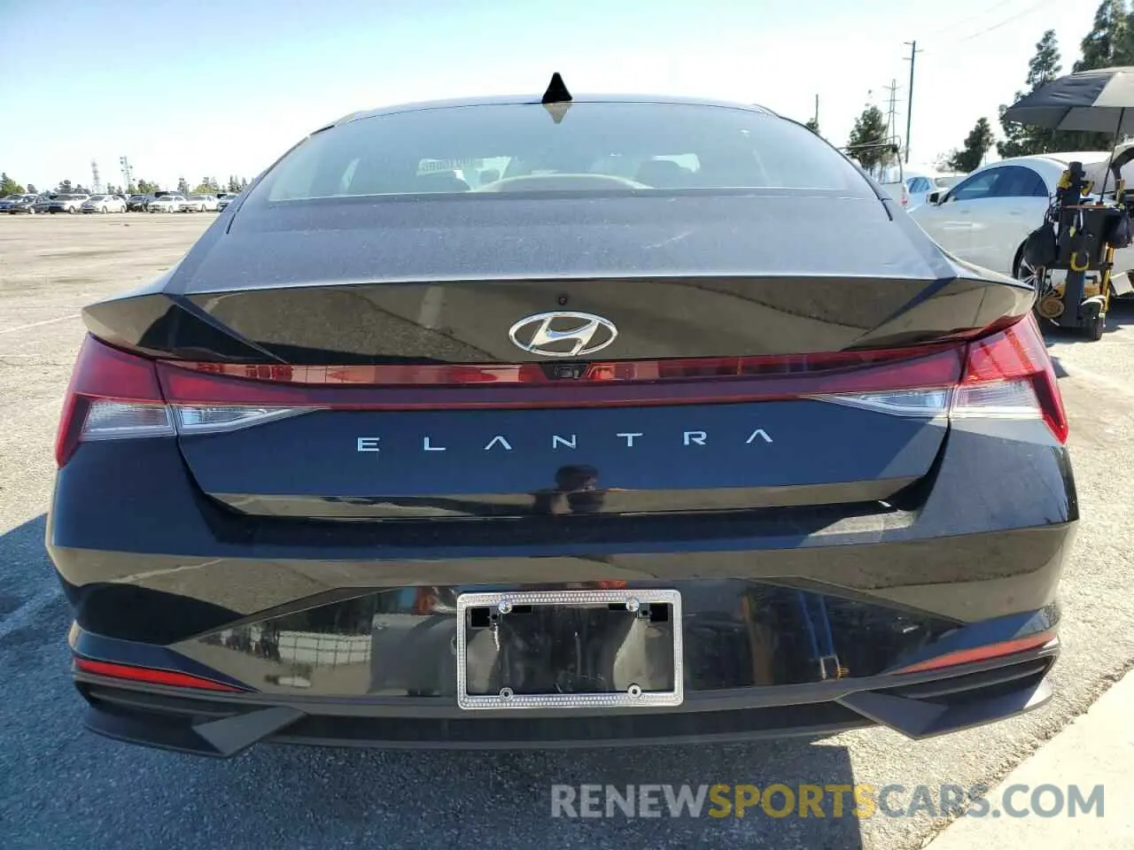 6 Photograph of a damaged car KMHLS4AG1PU591772 HYUNDAI ELANTRA 2023