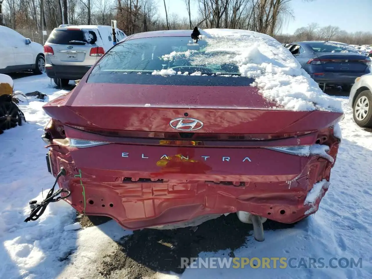 6 Фотография поврежденного автомобиля KMHLS4AG1PU603693 HYUNDAI ELANTRA 2023