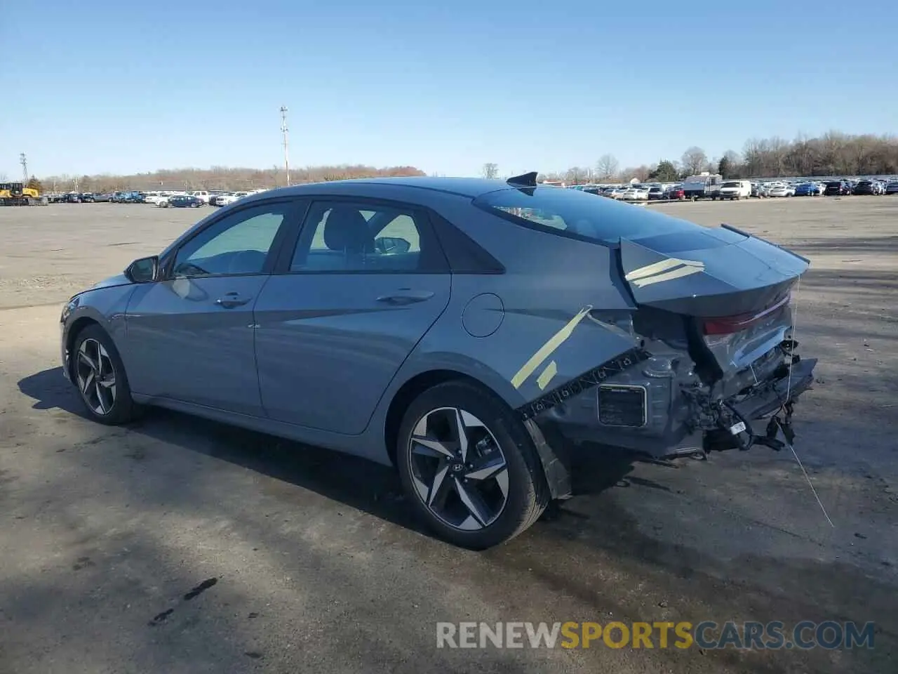 2 Фотография поврежденного автомобиля KMHLS4AG2PU409402 HYUNDAI ELANTRA 2023