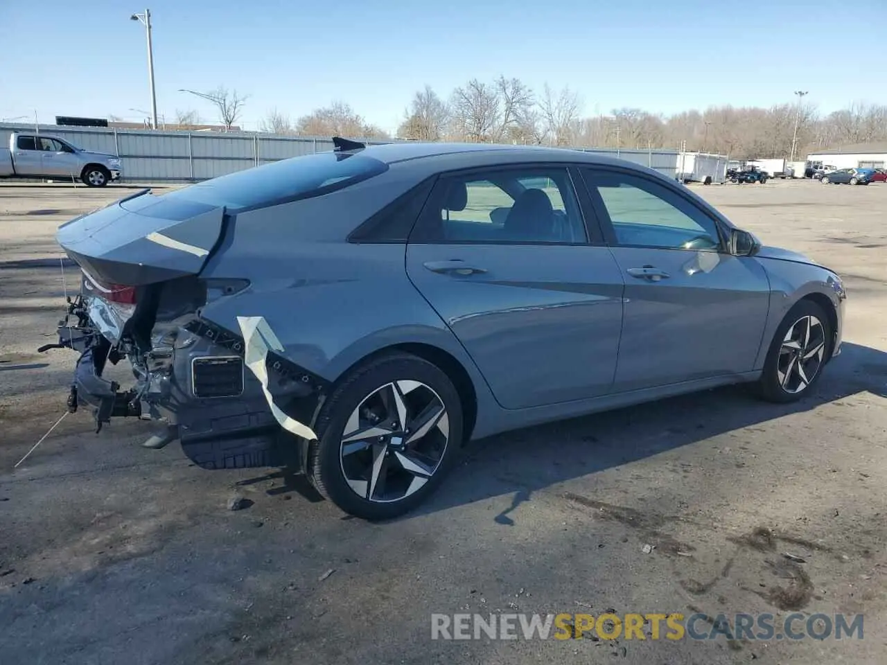 3 Фотография поврежденного автомобиля KMHLS4AG2PU409402 HYUNDAI ELANTRA 2023