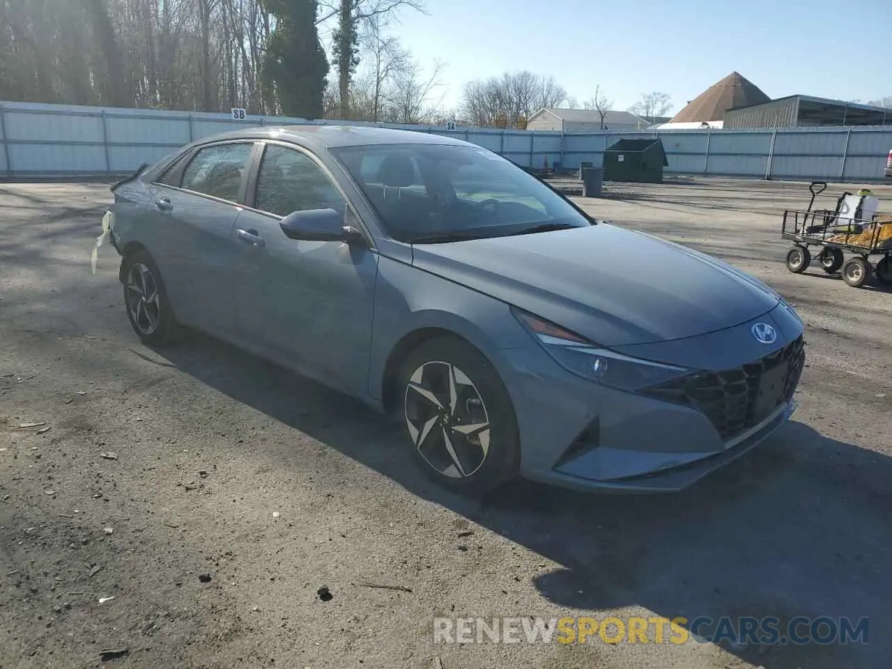 4 Фотография поврежденного автомобиля KMHLS4AG2PU409402 HYUNDAI ELANTRA 2023