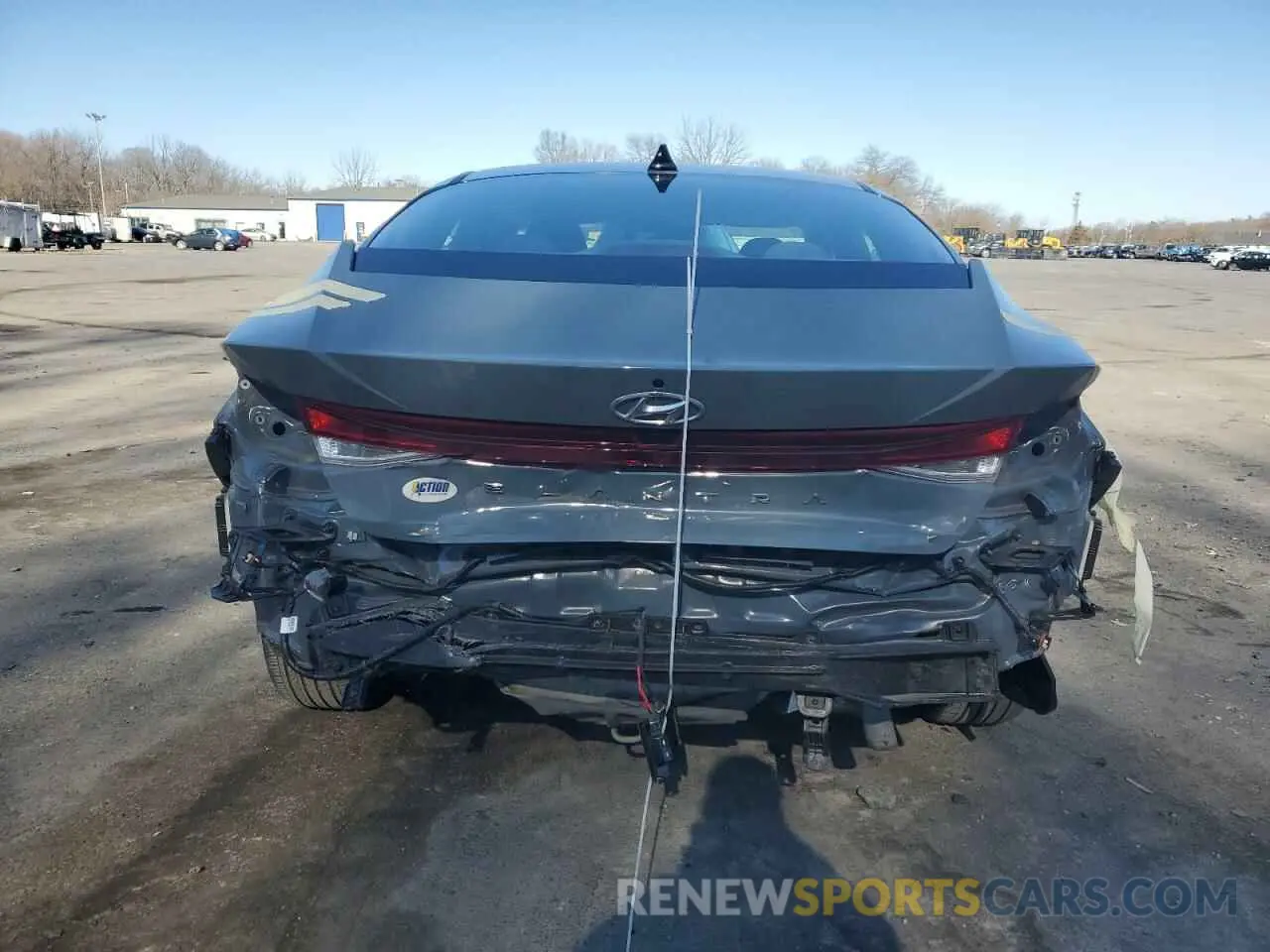6 Фотография поврежденного автомобиля KMHLS4AG2PU409402 HYUNDAI ELANTRA 2023