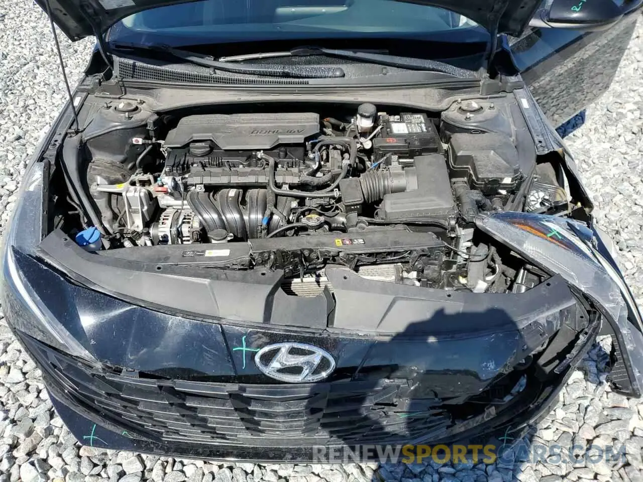 11 Фотография поврежденного автомобиля KMHLS4AG2PU410937 HYUNDAI ELANTRA 2023