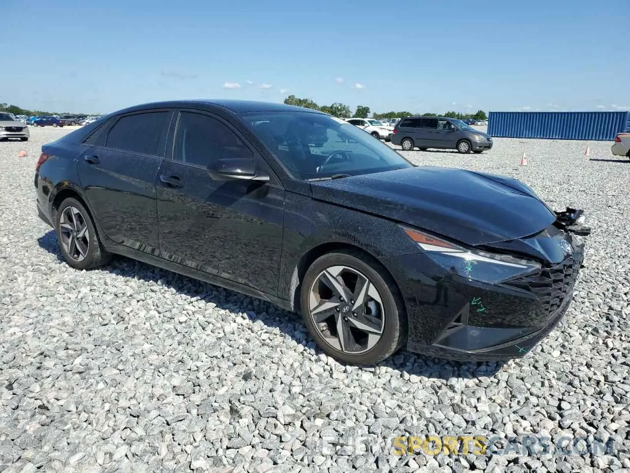 4 Фотография поврежденного автомобиля KMHLS4AG2PU410937 HYUNDAI ELANTRA 2023