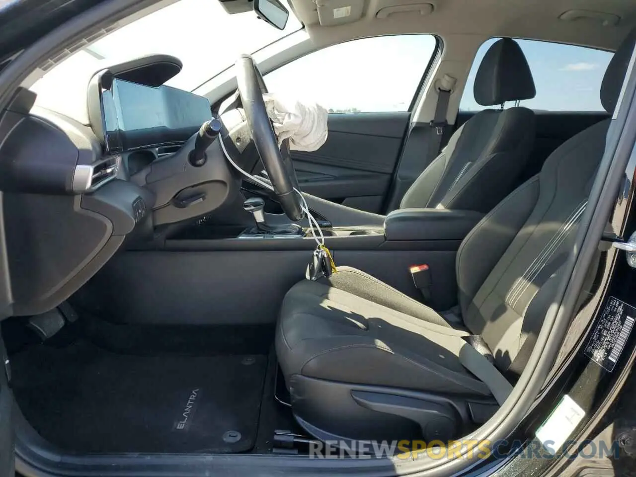 7 Фотография поврежденного автомобиля KMHLS4AG2PU410937 HYUNDAI ELANTRA 2023