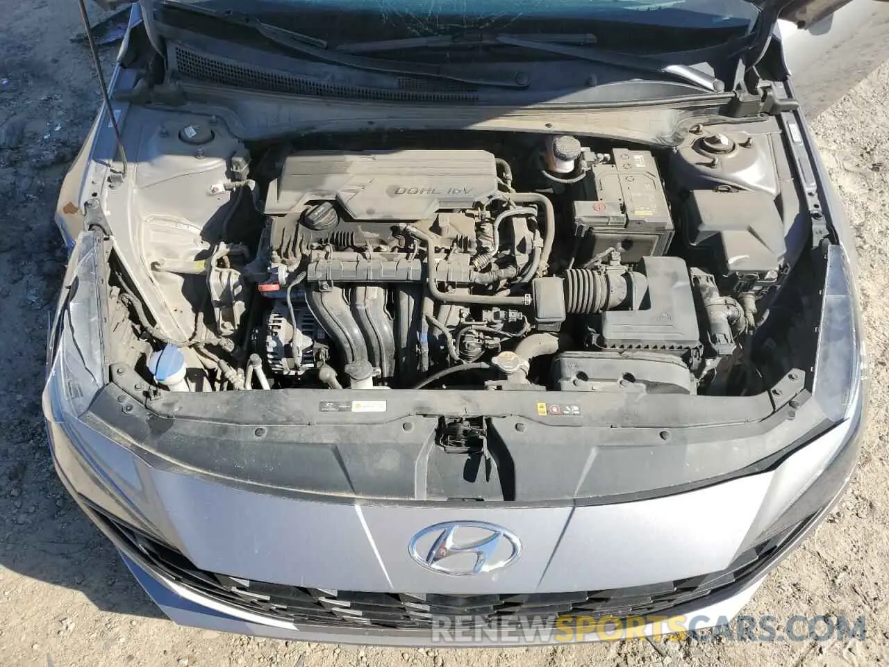 11 Фотография поврежденного автомобиля KMHLS4AG2PU417029 HYUNDAI ELANTRA 2023