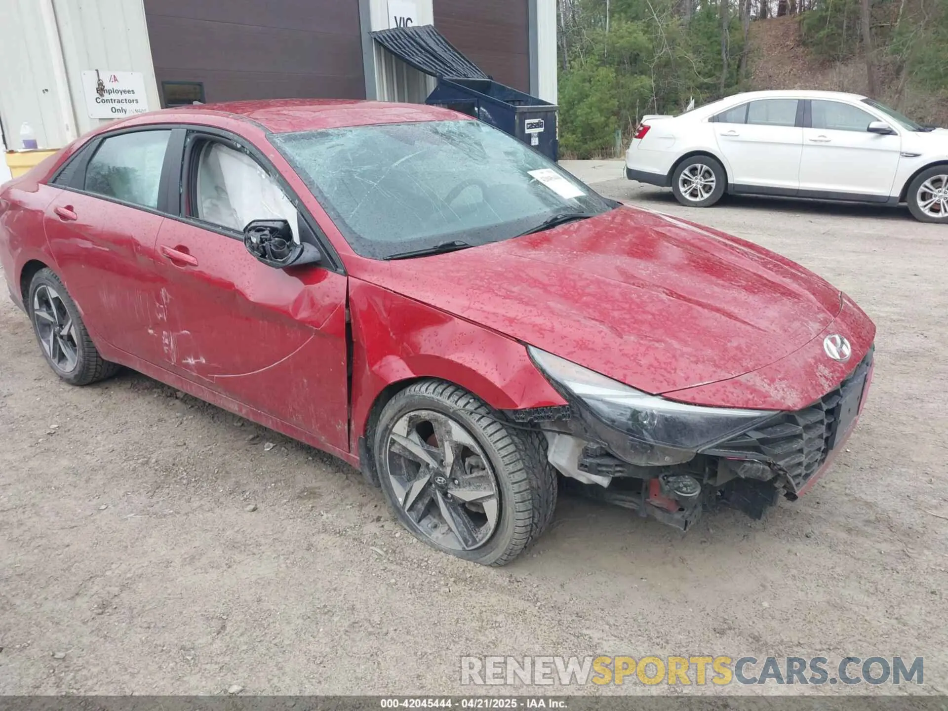 1 Photograph of a damaged car KMHLS4AG2PU443629 HYUNDAI ELANTRA 2023