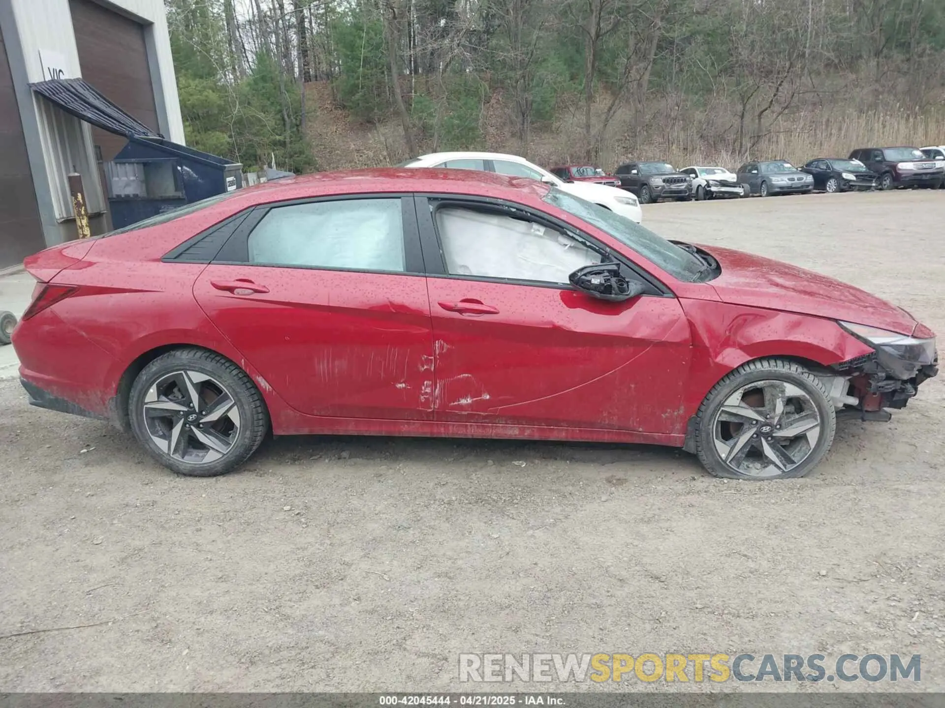 13 Photograph of a damaged car KMHLS4AG2PU443629 HYUNDAI ELANTRA 2023