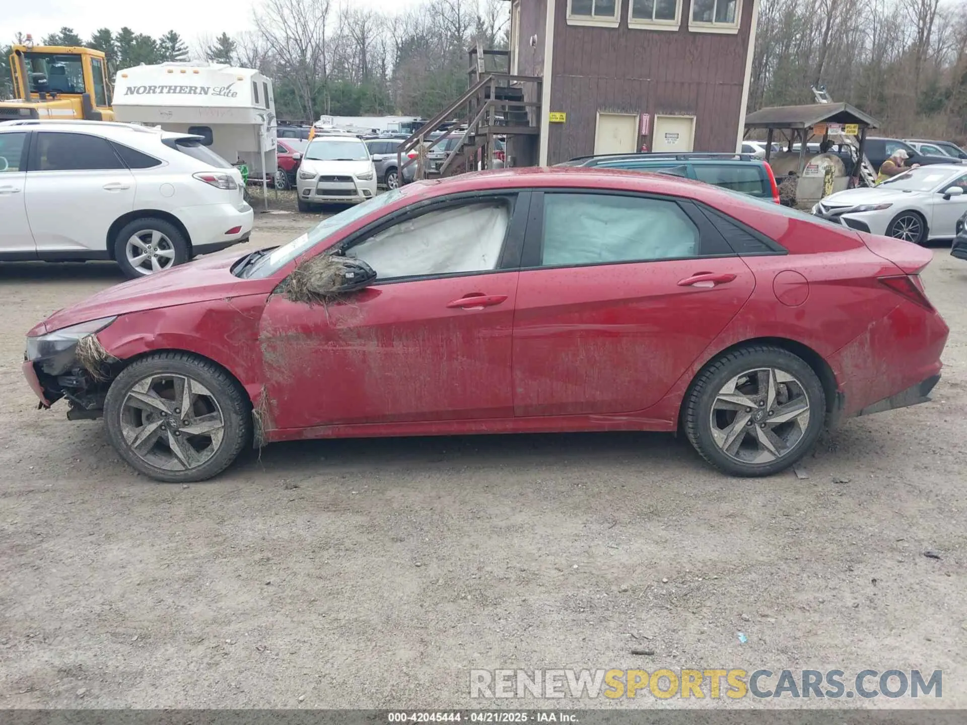 14 Photograph of a damaged car KMHLS4AG2PU443629 HYUNDAI ELANTRA 2023