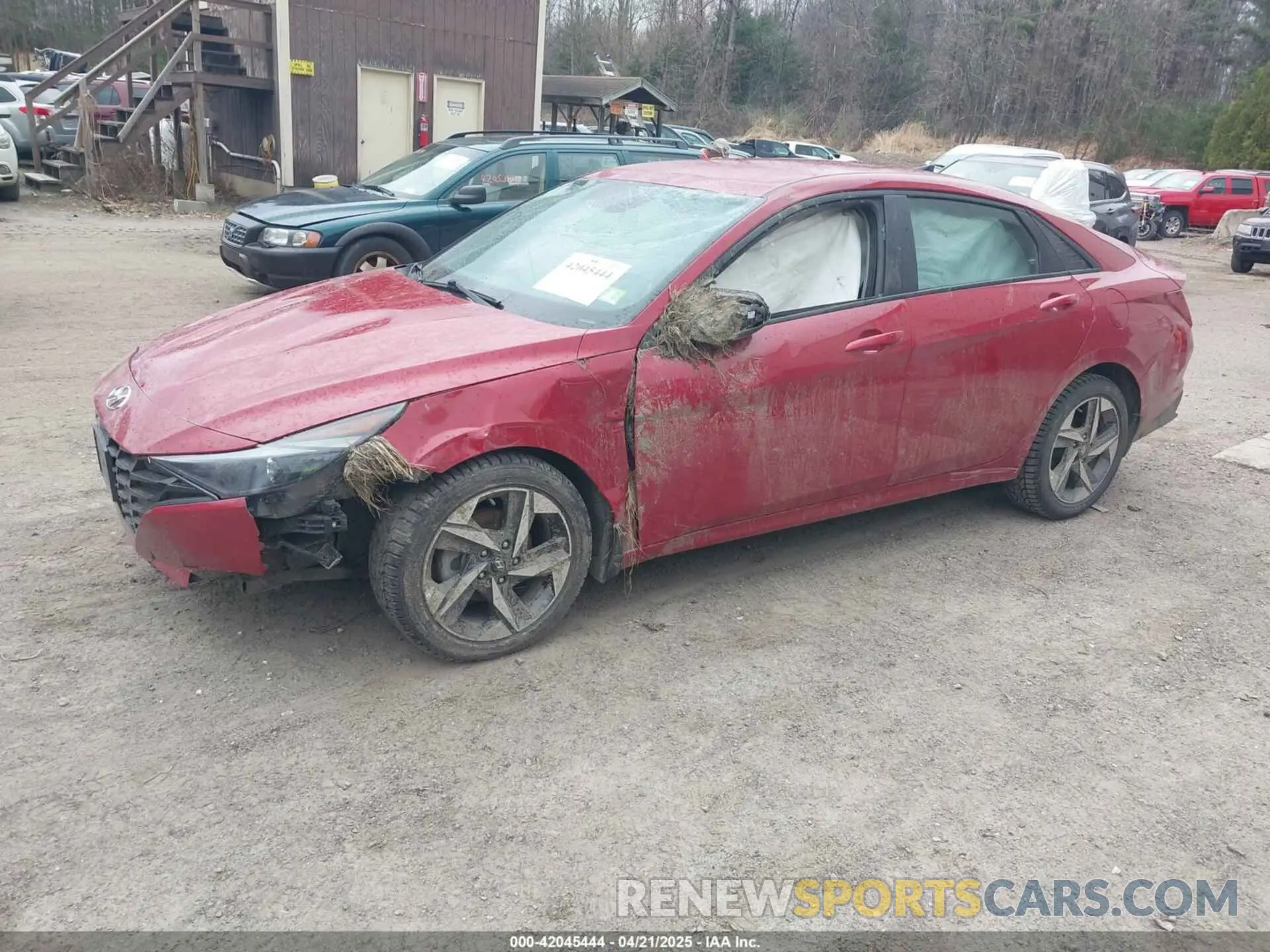 2 Photograph of a damaged car KMHLS4AG2PU443629 HYUNDAI ELANTRA 2023