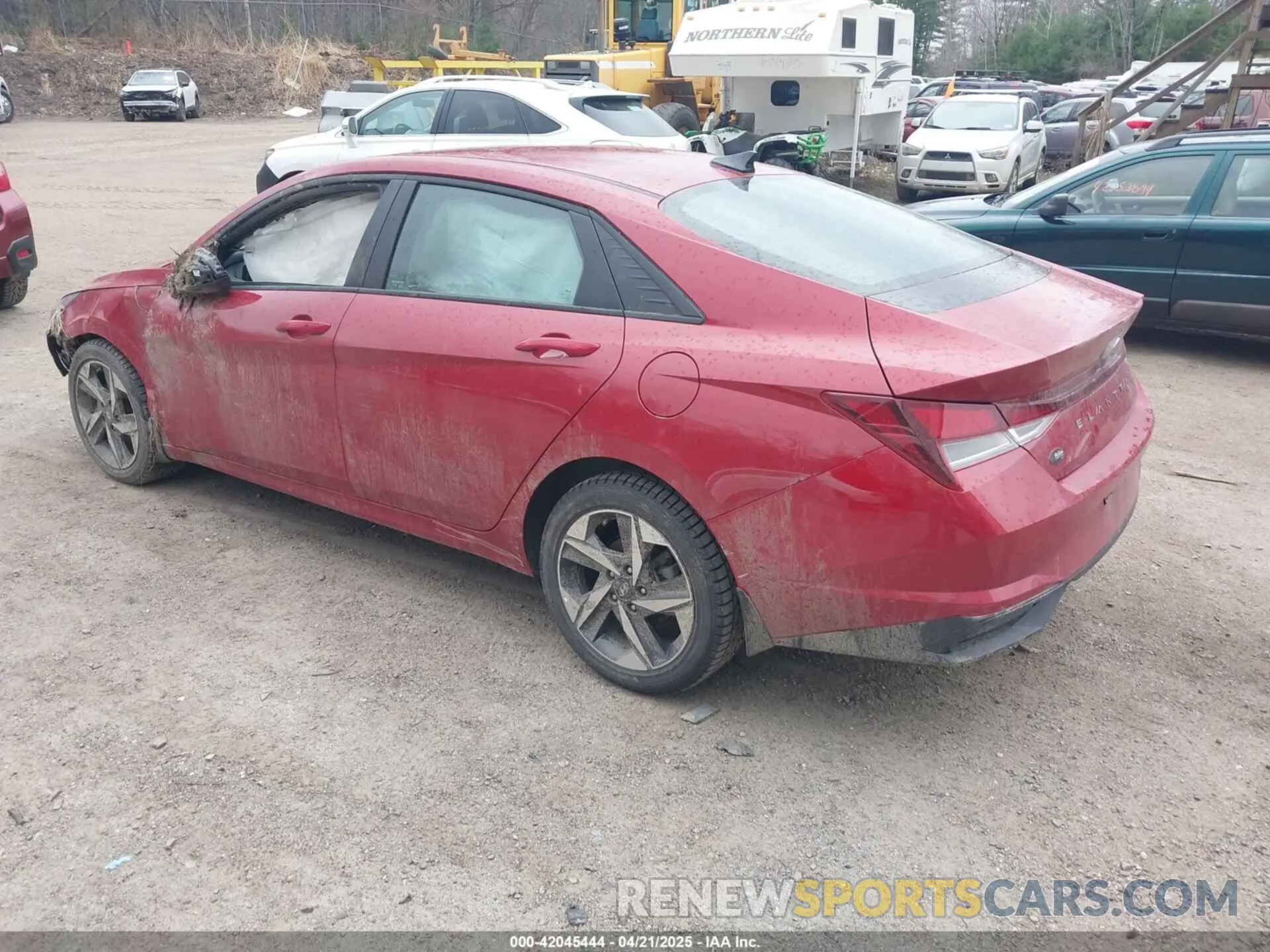 3 Photograph of a damaged car KMHLS4AG2PU443629 HYUNDAI ELANTRA 2023