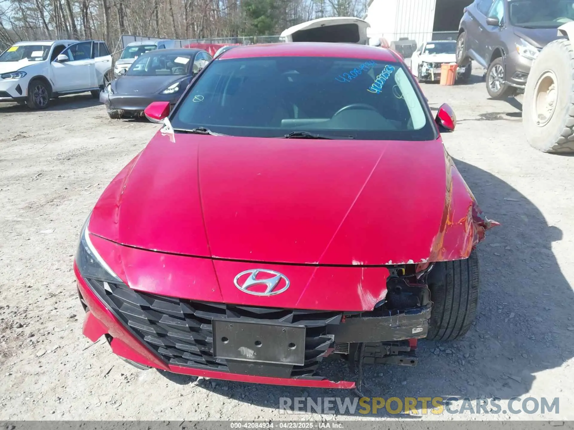 6 Фотография поврежденного автомобиля KMHLS4AG2PU461757 HYUNDAI ELANTRA 2023