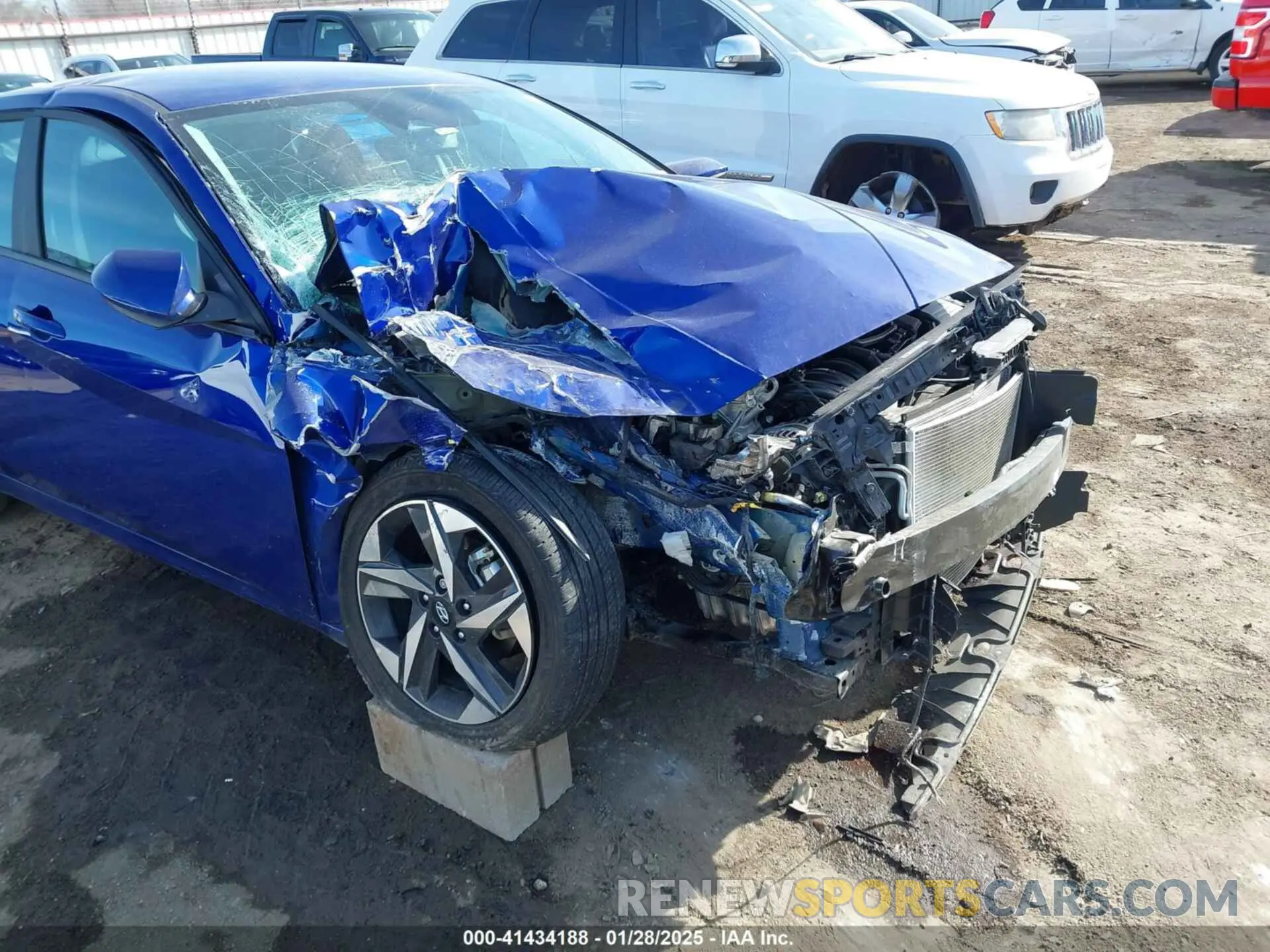 6 Фотография поврежденного автомобиля KMHLS4AG2PU477344 HYUNDAI ELANTRA 2023