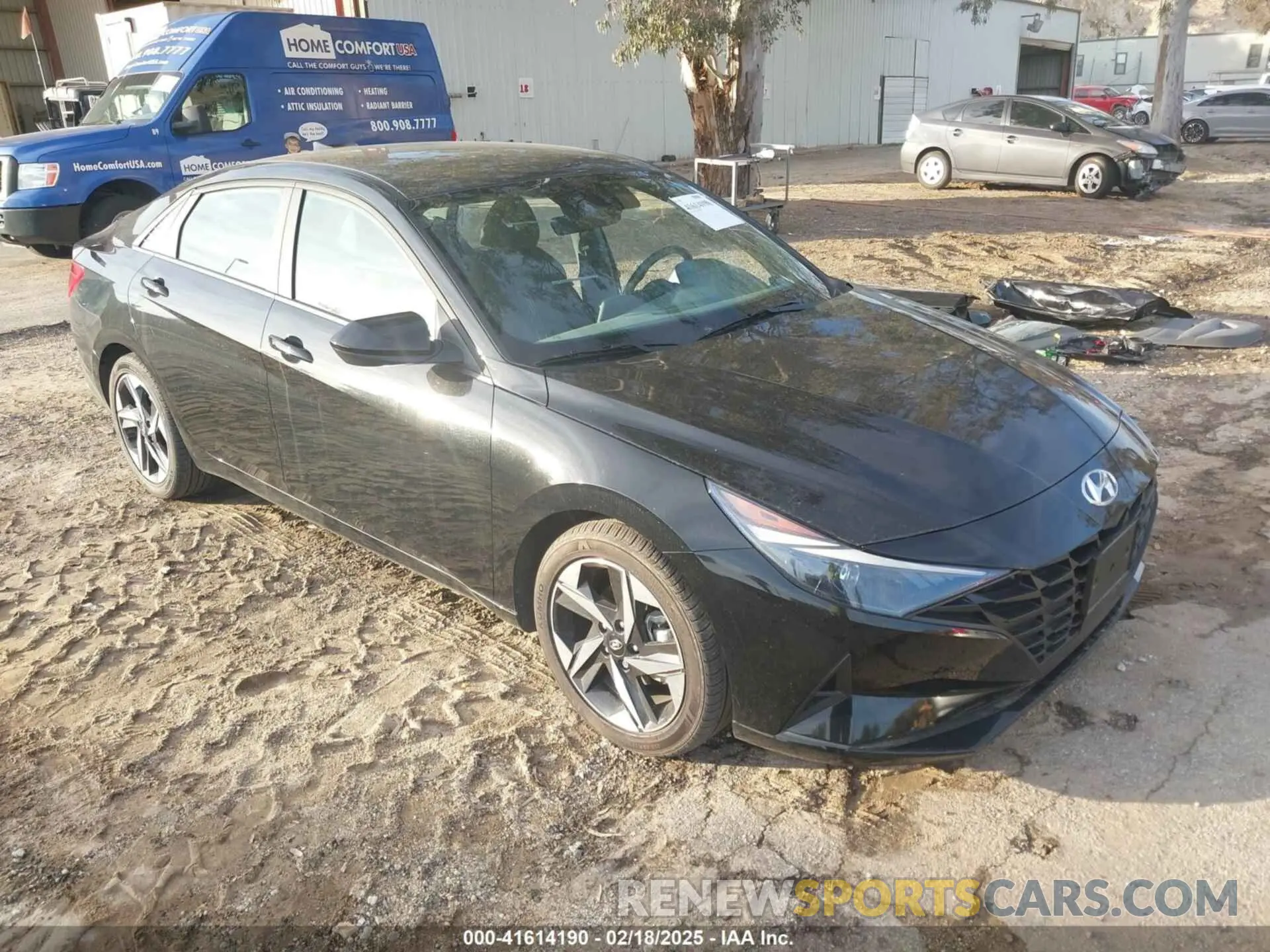 1 Фотография поврежденного автомобиля KMHLS4AG2PU544539 HYUNDAI ELANTRA 2023