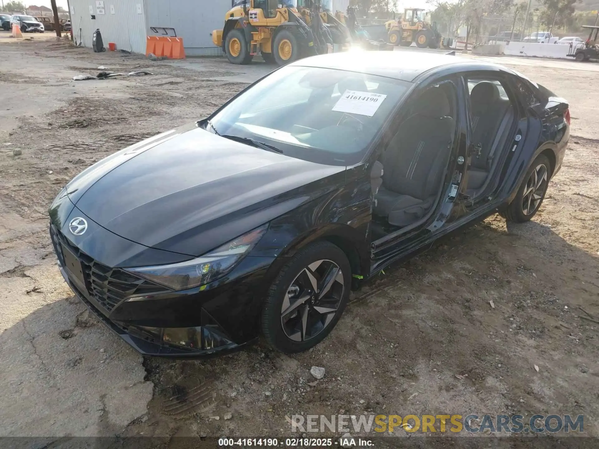 2 Фотография поврежденного автомобиля KMHLS4AG2PU544539 HYUNDAI ELANTRA 2023