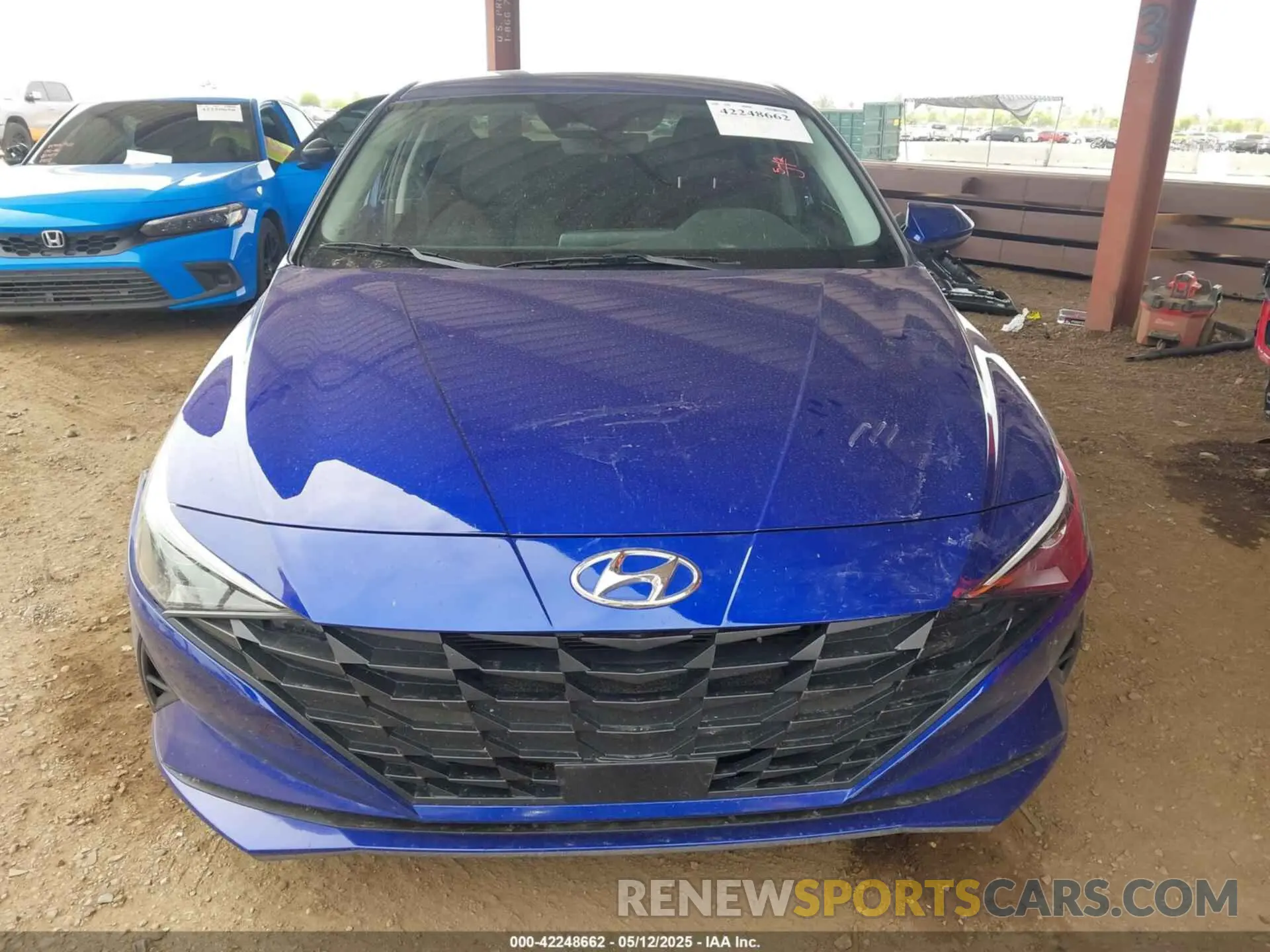 13 Фотография поврежденного автомобиля KMHLS4AG2PU558862 HYUNDAI ELANTRA 2023