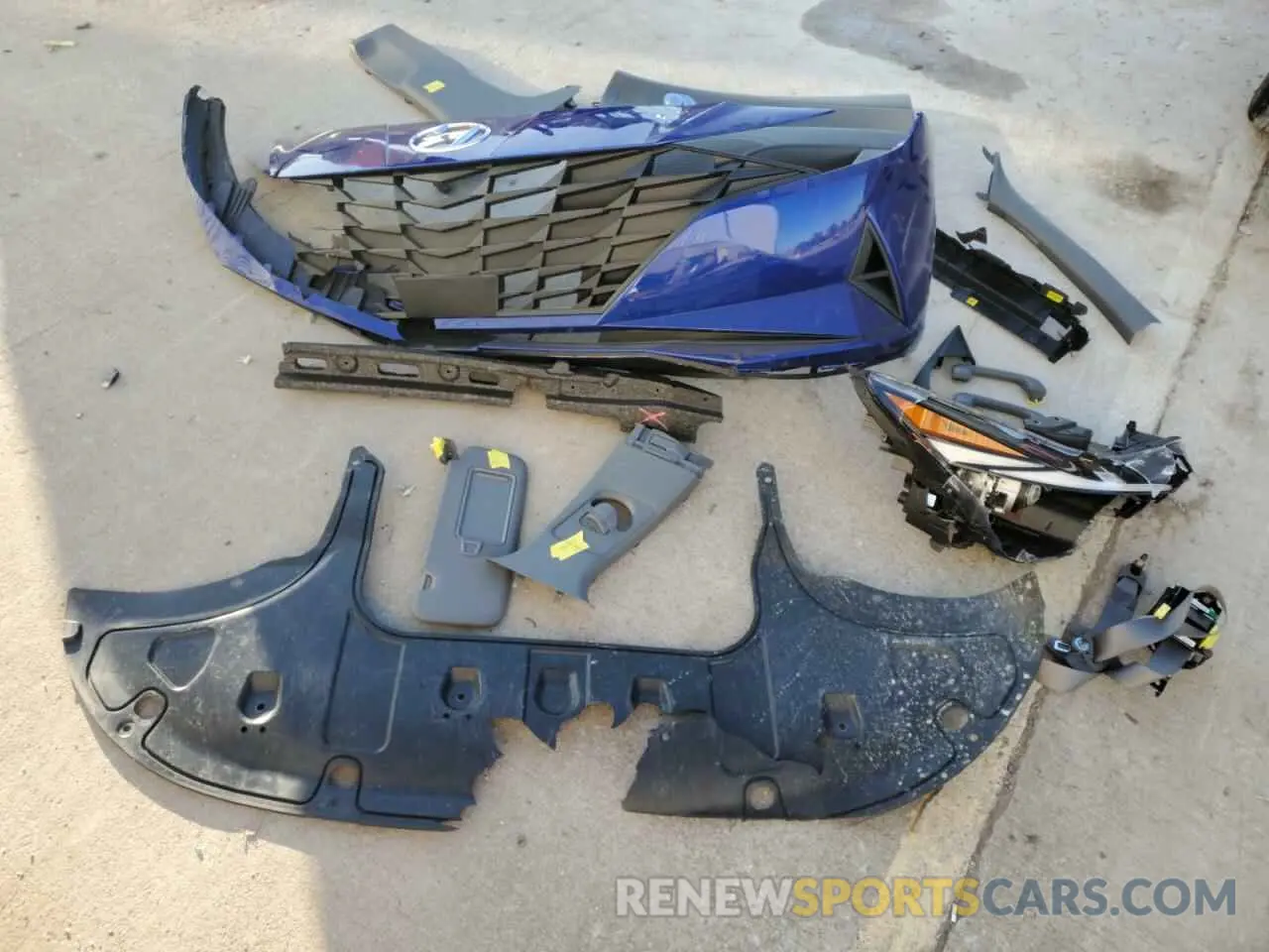 12 Photograph of a damaged car KMHLS4AG2PU595927 HYUNDAI ELANTRA 2023