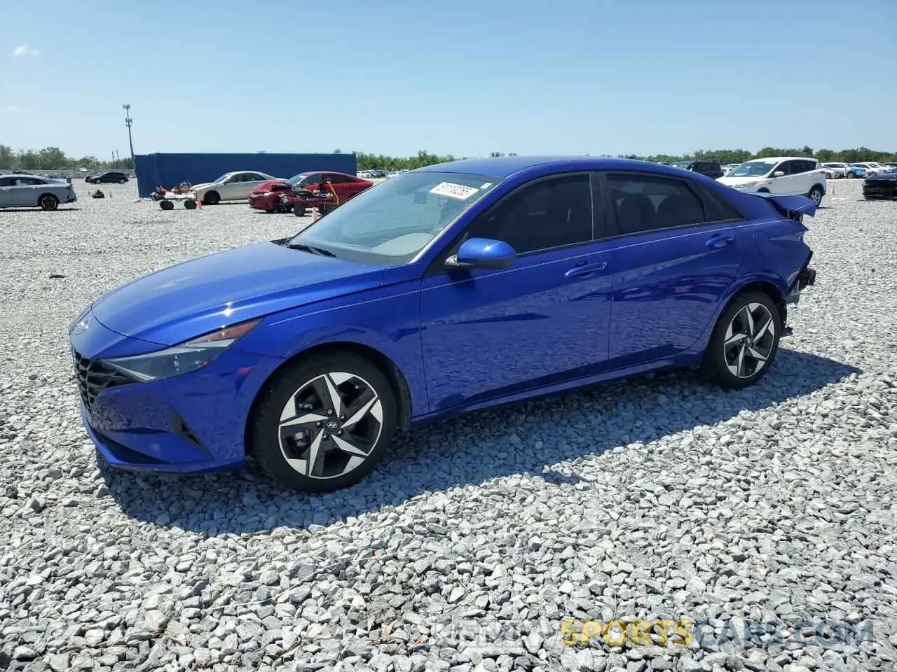 1 Фотография поврежденного автомобиля KMHLS4AG2PU602567 HYUNDAI ELANTRA 2023