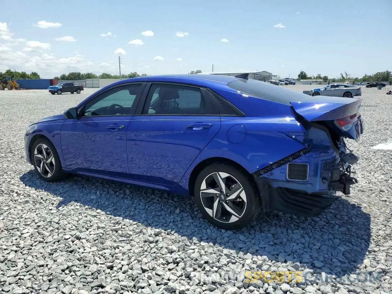 2 Фотография поврежденного автомобиля KMHLS4AG2PU602567 HYUNDAI ELANTRA 2023