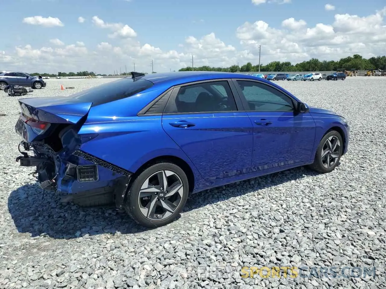 3 Фотография поврежденного автомобиля KMHLS4AG2PU602567 HYUNDAI ELANTRA 2023