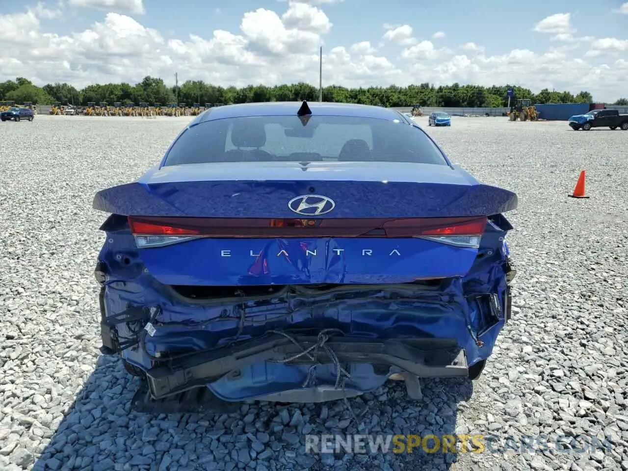 6 Фотография поврежденного автомобиля KMHLS4AG2PU602567 HYUNDAI ELANTRA 2023