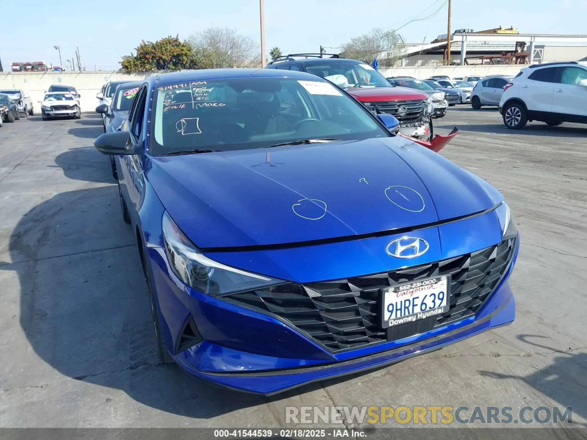 13 Фотография поврежденного автомобиля KMHLS4AG2PU603511 HYUNDAI ELANTRA 2023