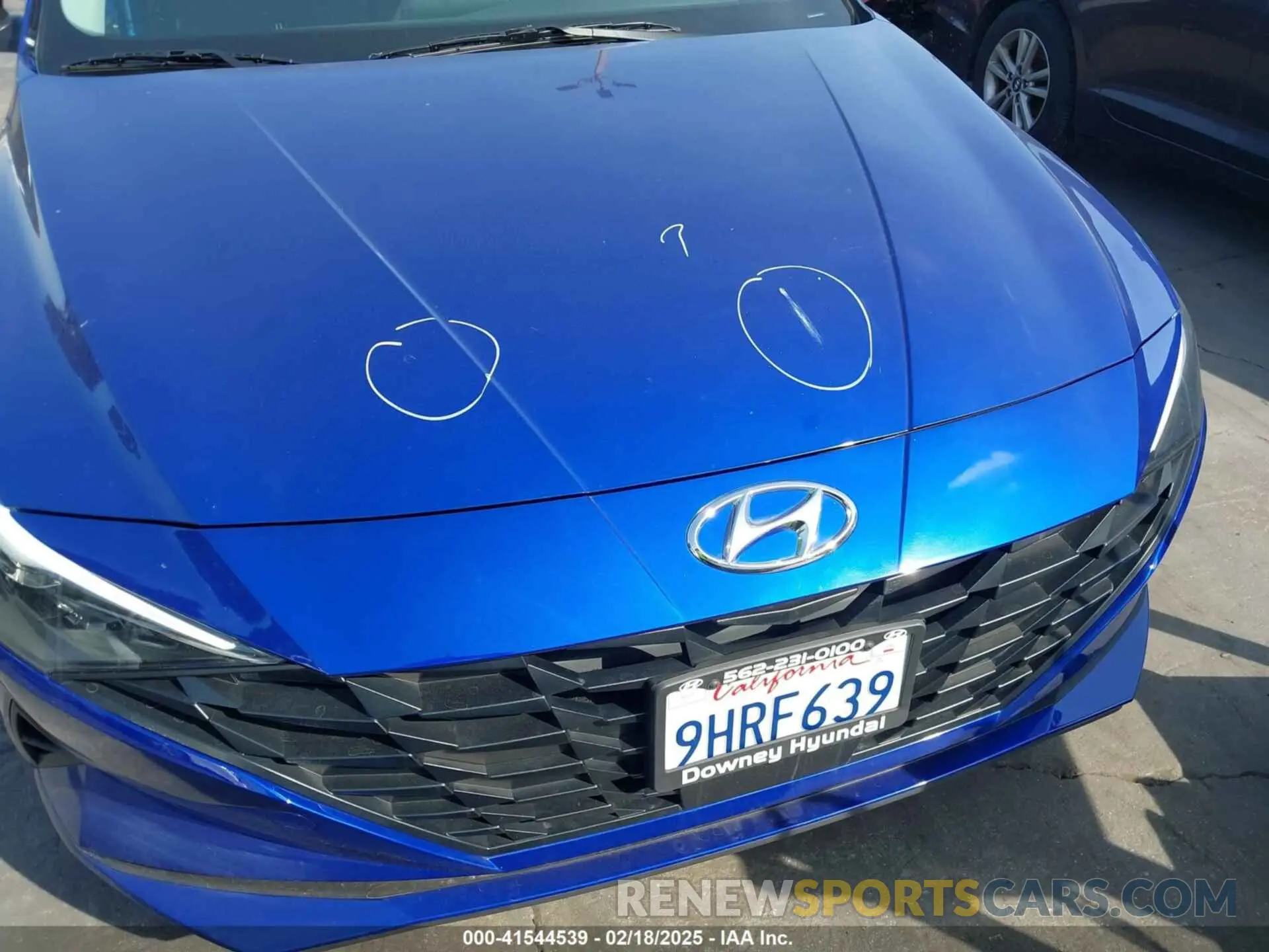 6 Фотография поврежденного автомобиля KMHLS4AG2PU603511 HYUNDAI ELANTRA 2023