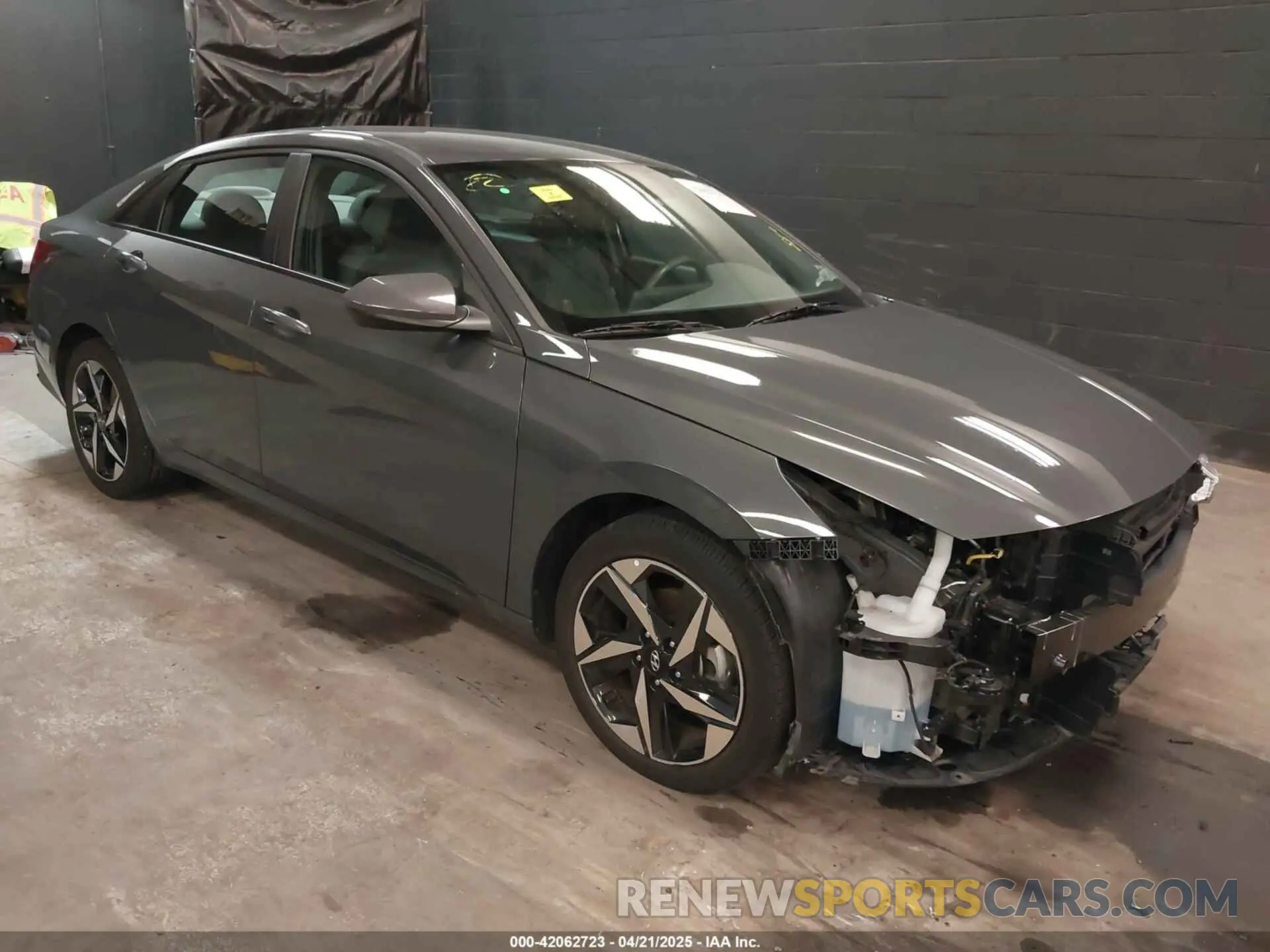 1 Photograph of a damaged car KMHLS4AG2PU616419 HYUNDAI ELANTRA 2023