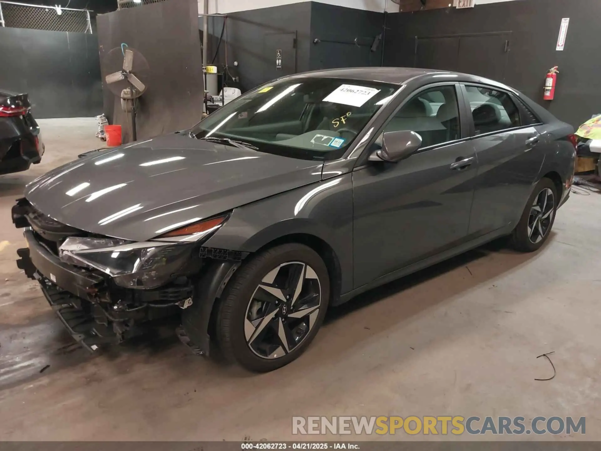 2 Photograph of a damaged car KMHLS4AG2PU616419 HYUNDAI ELANTRA 2023