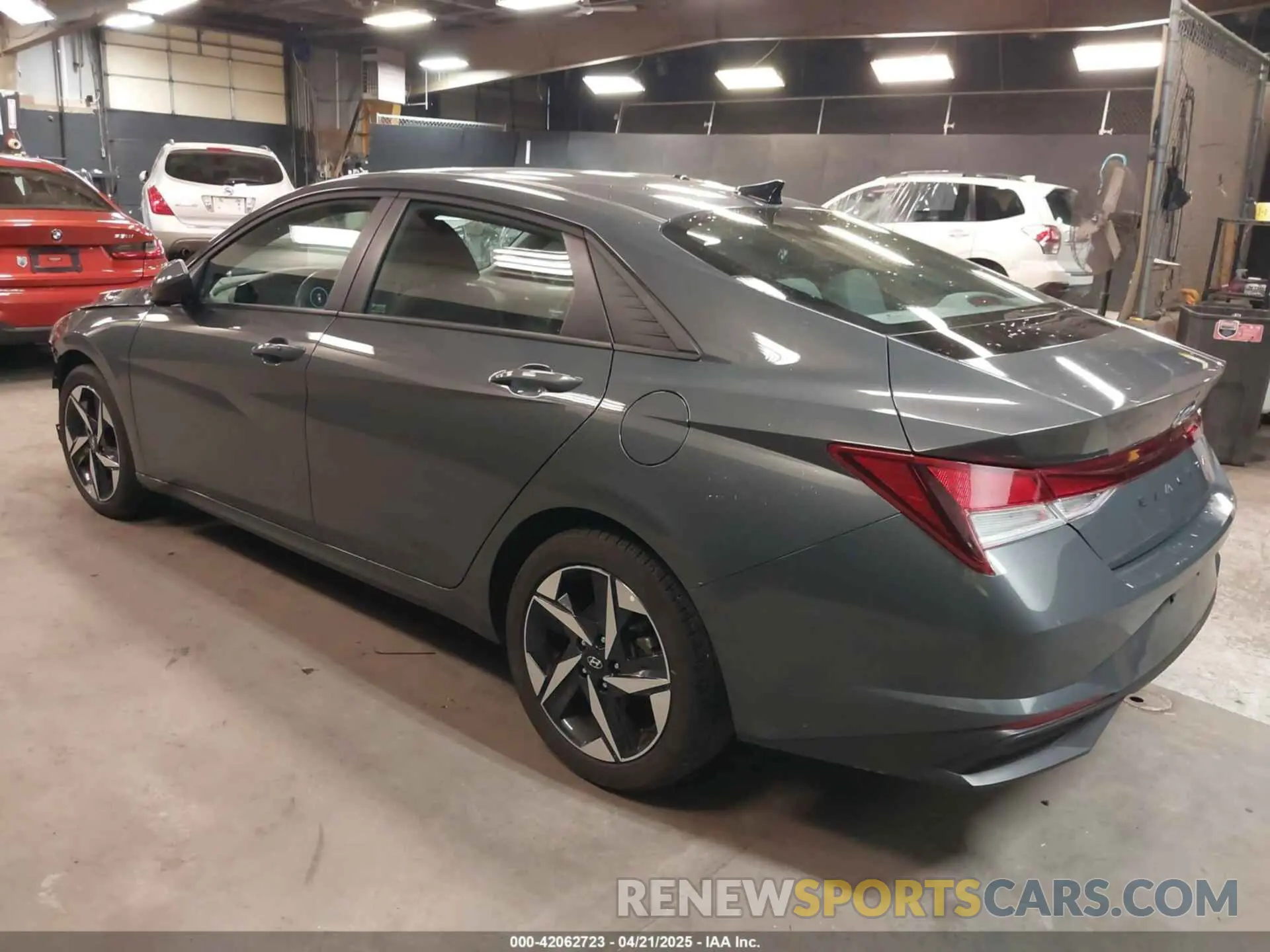 3 Photograph of a damaged car KMHLS4AG2PU616419 HYUNDAI ELANTRA 2023