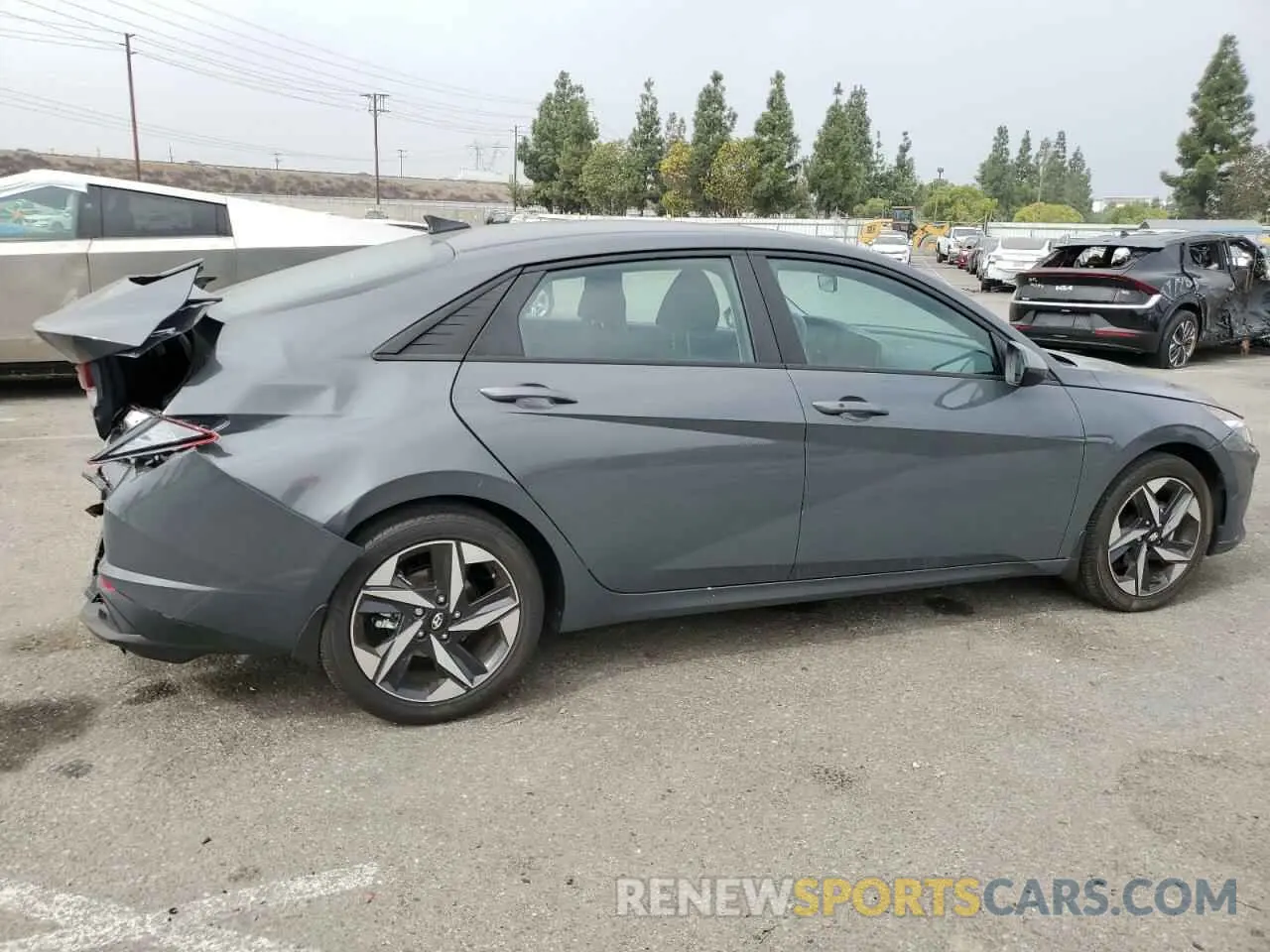 3 Фотография поврежденного автомобиля KMHLS4AG2PU625511 HYUNDAI ELANTRA 2023