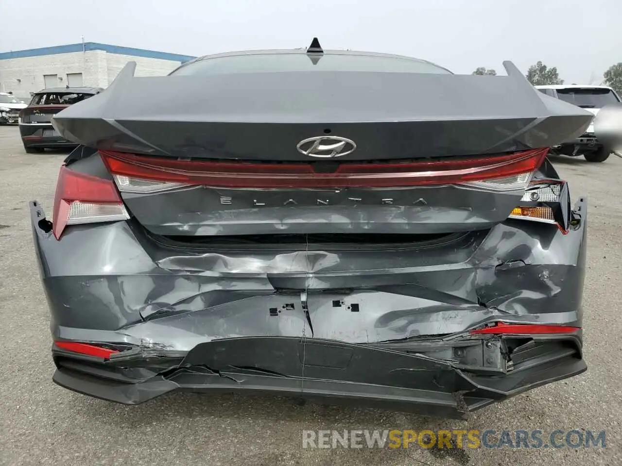 6 Фотография поврежденного автомобиля KMHLS4AG2PU625511 HYUNDAI ELANTRA 2023