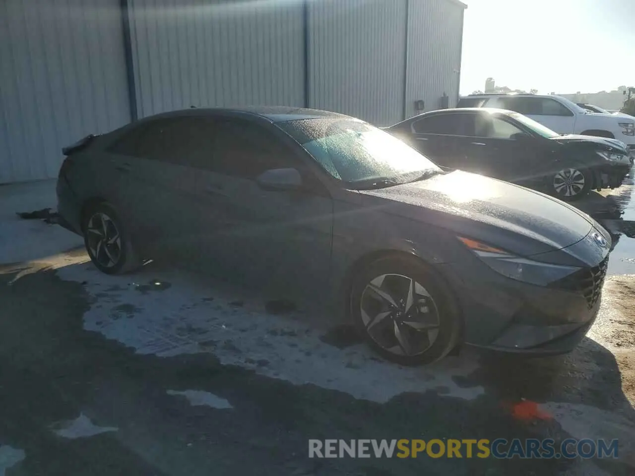 4 Photograph of a damaged car KMHLS4AG2PU626996 HYUNDAI ELANTRA 2023