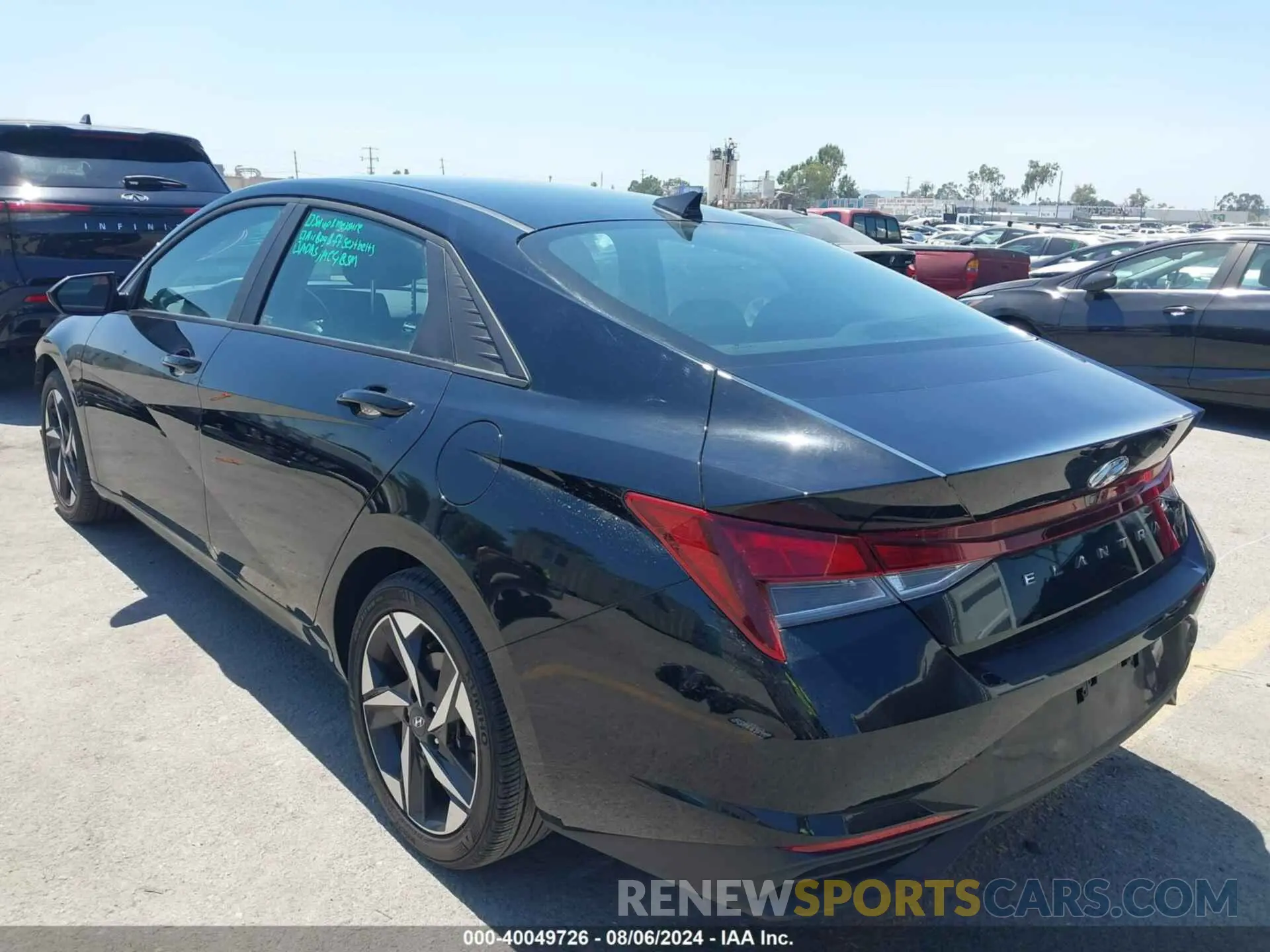 3 Photograph of a damaged car KMHLS4AG3PU430131 HYUNDAI ELANTRA 2023