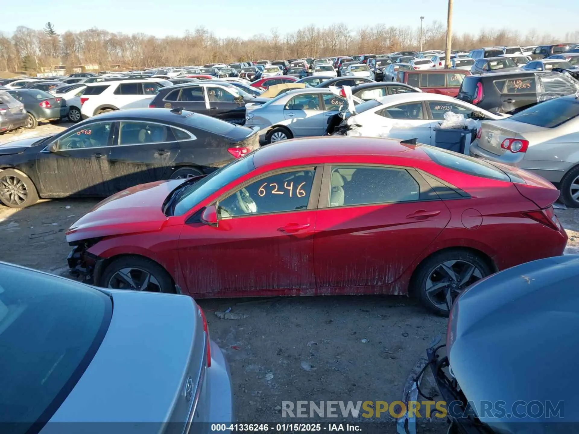 14 Фотография поврежденного автомобиля KMHLS4AG3PU450699 HYUNDAI ELANTRA 2023