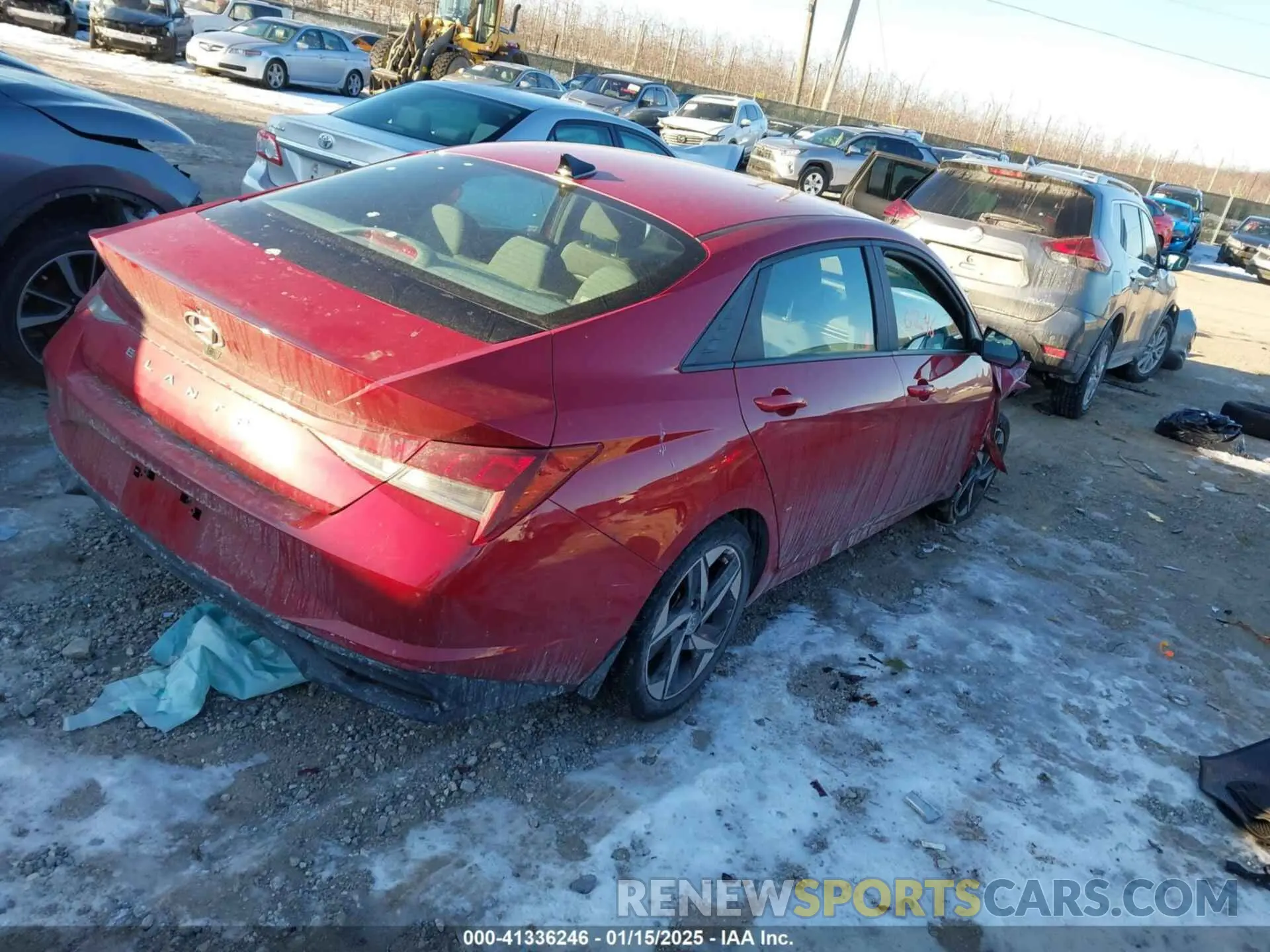 4 Фотография поврежденного автомобиля KMHLS4AG3PU450699 HYUNDAI ELANTRA 2023