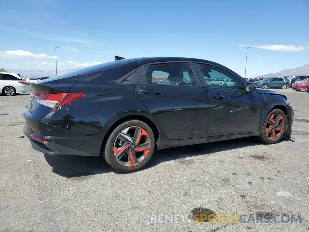 3 Photograph of a damaged car KMHLS4AG3PU515115 HYUNDAI ELANTRA 2023