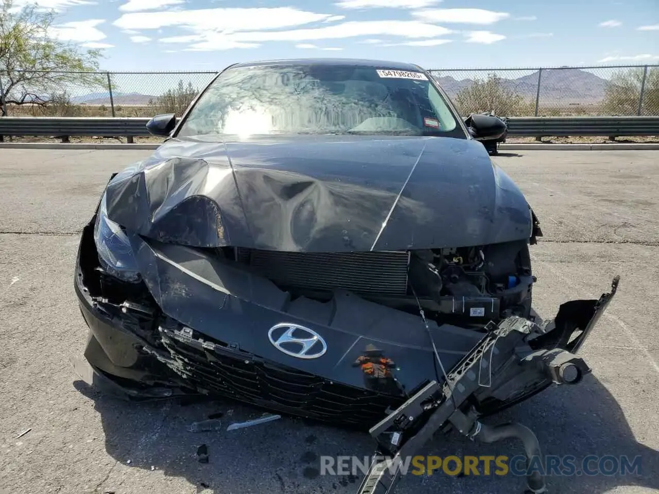 5 Photograph of a damaged car KMHLS4AG3PU515115 HYUNDAI ELANTRA 2023