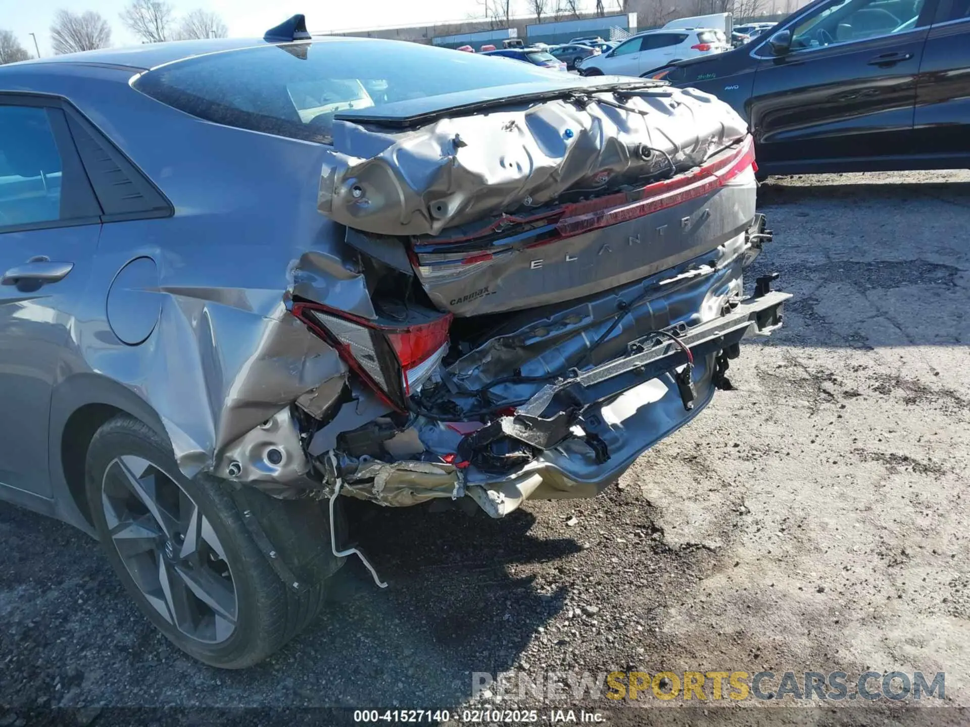 6 Photograph of a damaged car KMHLS4AG3PU548390 HYUNDAI ELANTRA 2023