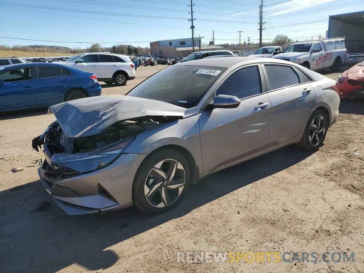 1 Фотография поврежденного автомобиля KMHLS4AG3PU571913 HYUNDAI ELANTRA 2023